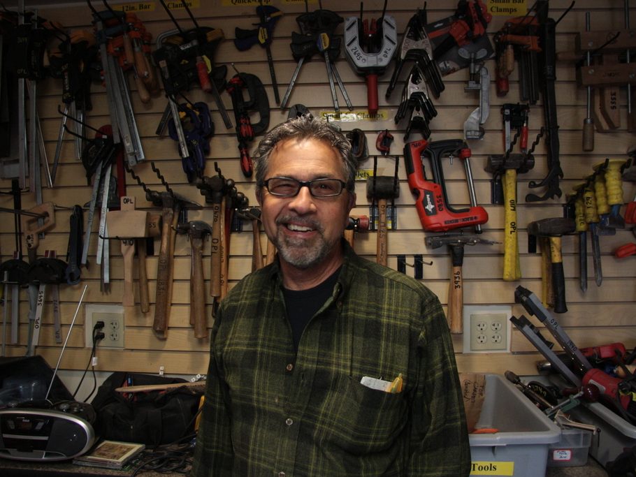 Well-stocked MM Services tool workshop